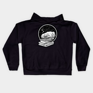 space bear | galaxy Digital art Kids Hoodie